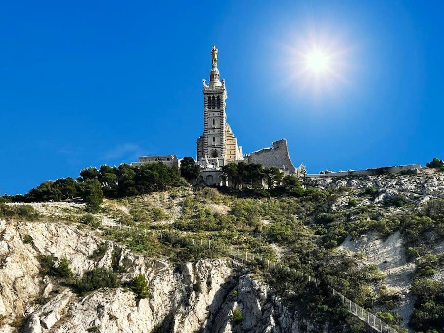 Superbe T3 Au Pieds De Notre Dame De La Garde Daire Marsilya Dış mekan fotoğraf